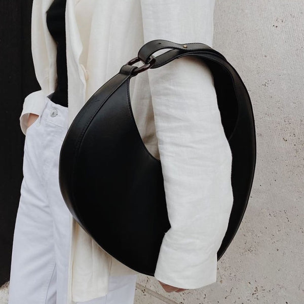 Isabella's Asymmetrische Halbmond Designer Taschen | Luxus Handtaschen| Neue Hochwertige Mode-Schultertasche