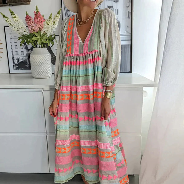 Boho Ibiza Kleid | Bequem und stilvoll für den perfekten Sommerlook