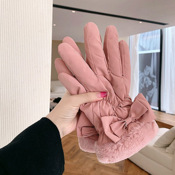 Emma's Damen Handschuhe | Flauschig, Dick, und Winddicht Handschuhe