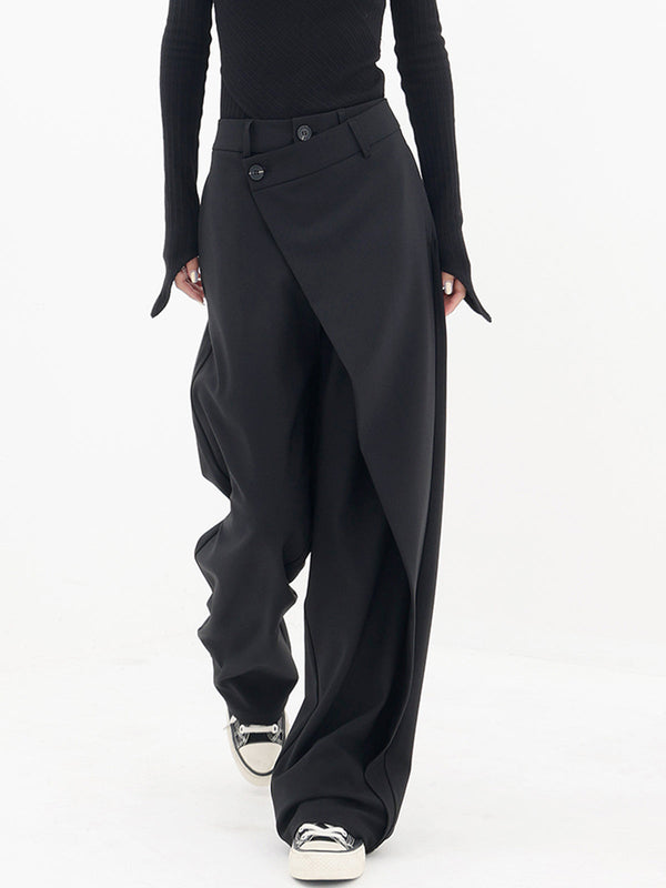 CLARA - Trendige Asymmetrische Baggy Hose - Damen Bequeme Haremshose